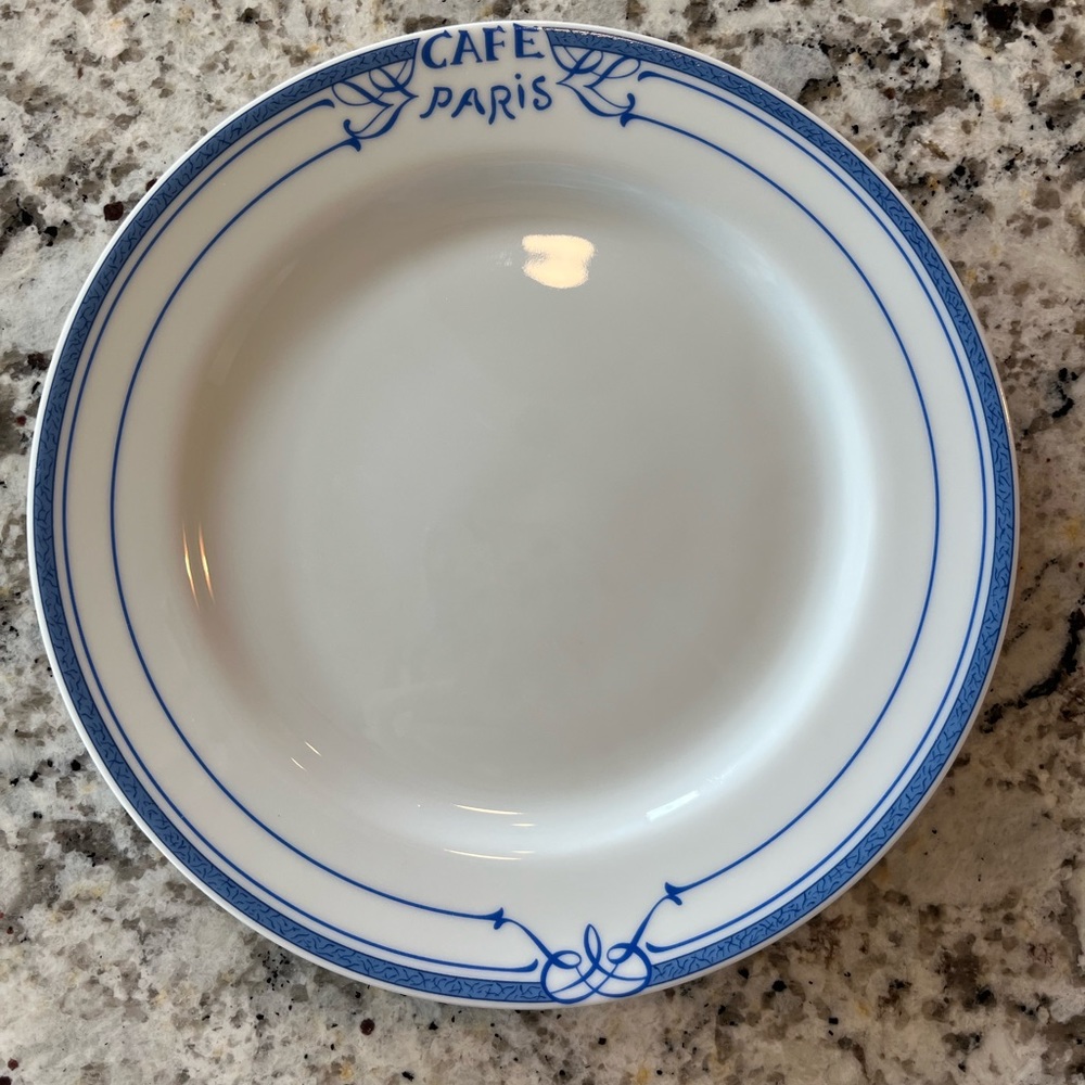 Cafe Paris Bernardaud Salad Plate